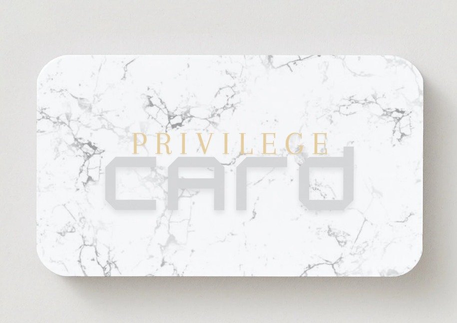 Carte privilège